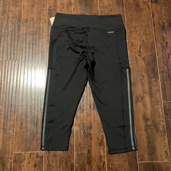 NWT adidas Aeroready 3/4 Leggings w/ Media Pockets - XL - Picture 3 of 6